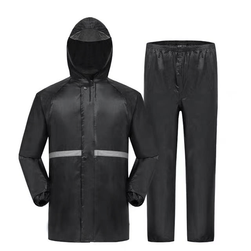 Motorcycle Gear Mens - เสื้อคลุมและกางเกงกันฝน2ชิ้นสำหรับผู้หญิงผู้ชายชุดกันฝนกันน้ำกลางแจ้งมีแถบสะท้อนแสงเสื้อกันฝนสำหรับขับขี่มอเตอร์ไซค์