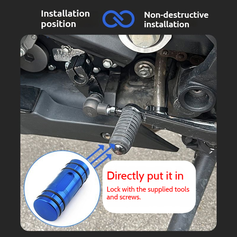 เหมาะสำหรับ YAMAHA MT03 MT10 M - Motorcycle Gear Lever Extender บทวิจารณ์และราคา