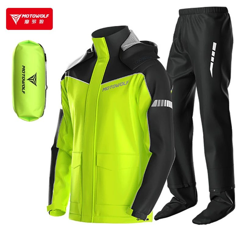 ชุดกันฝนสำหรับขี่มอเตอร์ไซค์ M - Motorcycle Gear Mens บทวิจารณ์และราคา