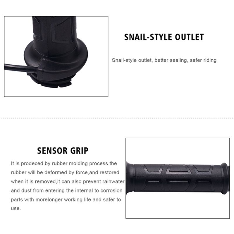 ปลอกหุ้มแฮนด์มอเตอร์ไซค์แบบมีร - Handlebar Grip Heated บทวิจารณ์และราคา